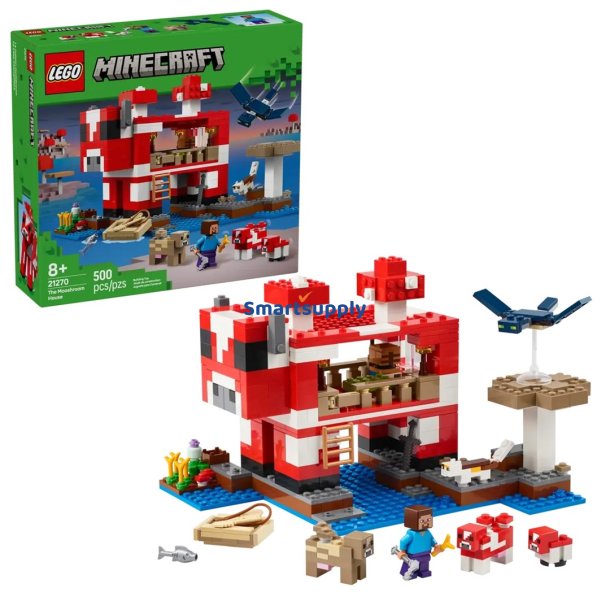 LEGO MINECRAFT 21270 Hjemsted for svampekoen