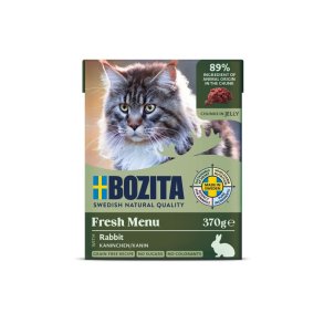 BOZITA Kanin i gel - vdfoder til katte - 370 g