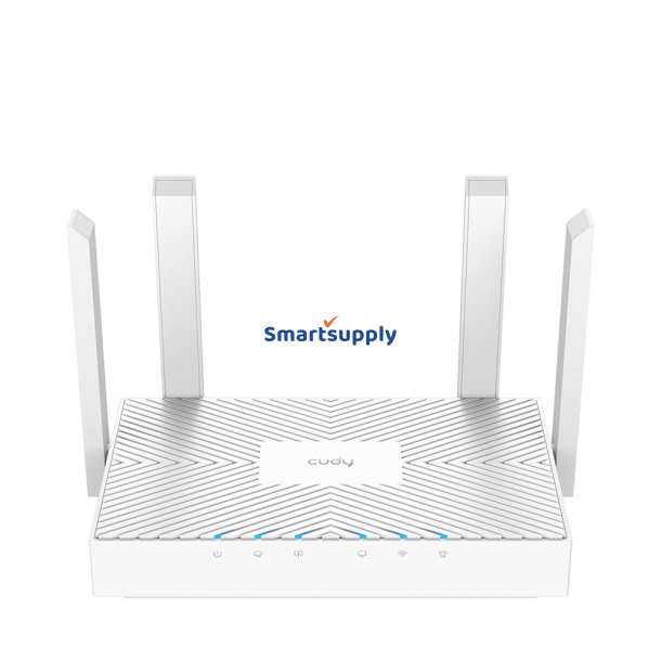 Cudy WR1300E trdls router Gigabit Ethernet Dual-band (2,4 GHz / 5 GHz) Hvid