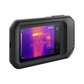 FLIR C-5 kamera med termisk billede Sort Indbygget skrm 160 x 120 pixel