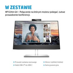 Hp E24m G4 Fhd Usb-C Konferenceskrm 23.8