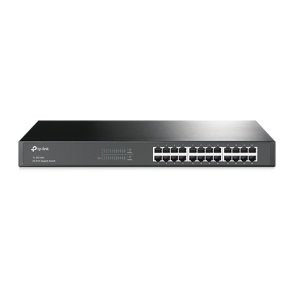 TP-Link TL-SG1024 Ikke administreret Gigabit Ethernet (10/100/1000) 1U Sort