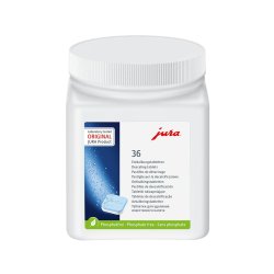 Afkalkningstabletter til Jura-kaffemaskiner 36 stk.