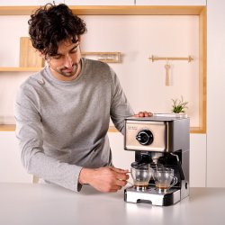 Black+Decker BXCO1200E espressomaskine med flaske