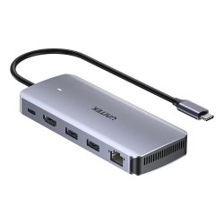 Unitek Active Hub Usb-C 10Gbps,M.2,Hdmi , Pd 100W