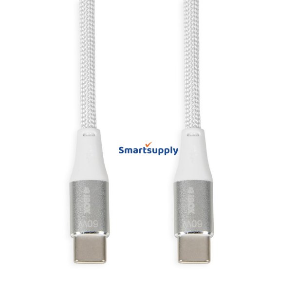 Ibox Ikutc Usb-C Kabel 60W 1M Hvid