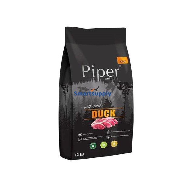 Dolina Noteci Piperdyr Med And - Trfoder Til Hunde - 12 Kg