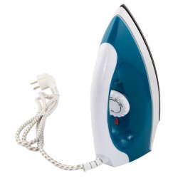 Esperanza TRAVEL IRON SMOOTHER Tr strygejern Non-stick bundplade 1200 W Bl, Hvid