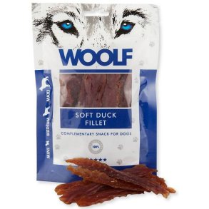 WOOLF Bld andefilet - hundegodbid - 100 g