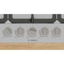 Bosch Serie 4 PGQ7B5K90 kogeplade Rustfrit stl Indbygget 75 cm Gaskomfur 5 zone(s)