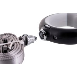 DOGGY VILLAGE Luminous Leash 3in1 MT7128 black - hundesnor - 2m