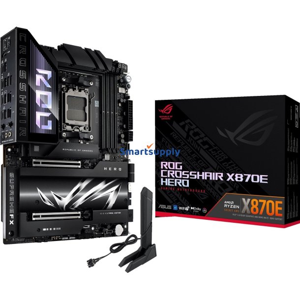ASUS ROG CROSSHAIR X870E HERO AMD X870E Sokkel AM5 ATX