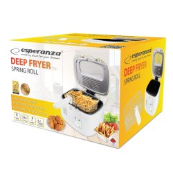 Esperanza EKG012 Fryer 2.5L, hvid