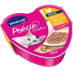 VITAKRAFT POESIE CREATION SOS kylling/grntsager - vdfoder til katte - 85 g