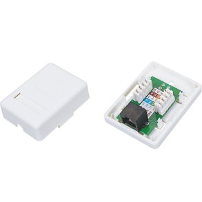 Alantec GN001 kabelsamler RJ45 Hvid