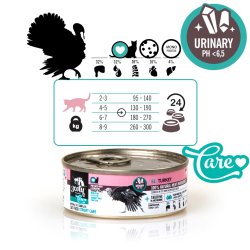 3COTY Turkey Struvite care - vd kattefoder - 80g