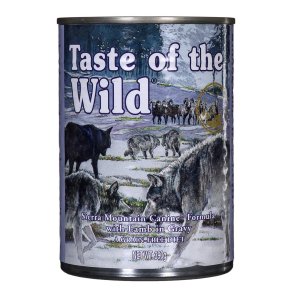 TASTE OF THE WILD Sierra Mountain - Vdt hundefoder - 390 g