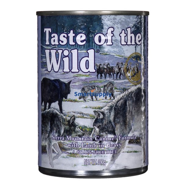 TASTE OF THE WILD Sierra Mountain - Vdt hundefoder - 390 g