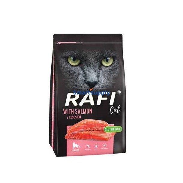 Dolina Noteci Rafi Steriliseret Kat Med Laks - Trfoder Til Kat - 7 Kg