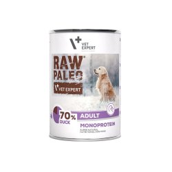 RAW PALEO Adult Monoprotein Duck - vdt hundefoder - 400 g