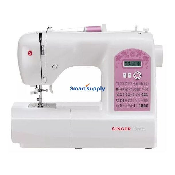 Singer 6699 symaskine, elektronisk, hvid, lyserd