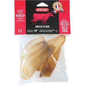 ZOLUX Beef ear - tyggeben til hund - 40g