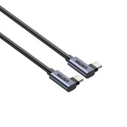 Unitek C14147abk01-0.5M - Usb-C 90&deg;/90&deg; Pd 100W M/M 1M