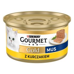 Purina Nestle Gourmet Gold - laks og kylling -85 g vdfoder til katte
