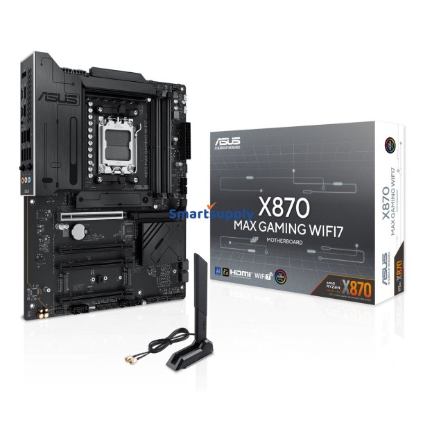 ASUS X870 MAX GAMING WIFI7 AMD X870 Sokkel AM5 ATX