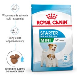 Royal Canin Shn Mini Starter Mother &amp; Babydog - Trfoder Til Hunde - 4 Kg