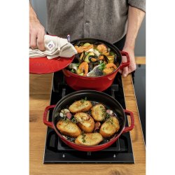 Staub La Cocotte Rund Stbejern Grydefad -- St Med 3 Stk