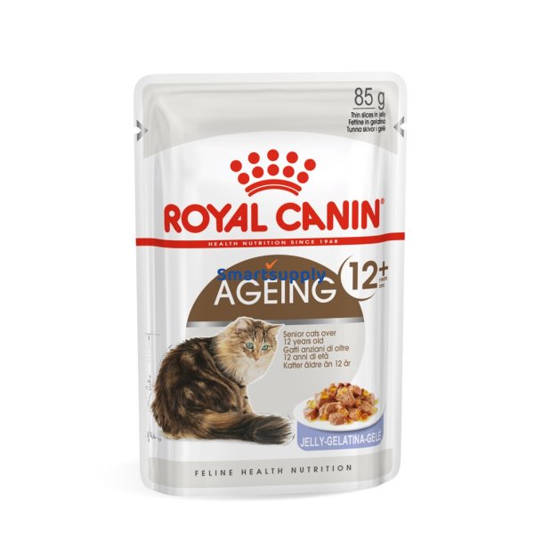 Royal Canin Fhn Aging 12+ I Gel&eacute; - Vdfoder Til Katte - 12X85g