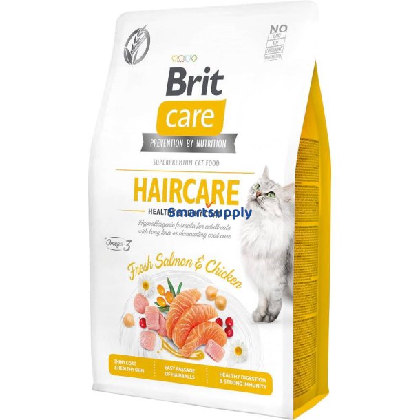 Brit Care Cat Kornfri Hrpleje - Trfoder Til Kat - 2 Kg