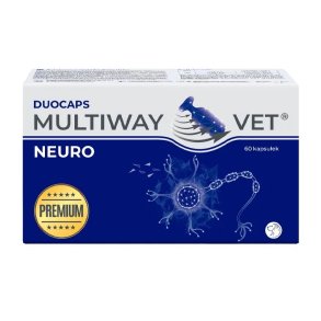 JM SANTE Multiway Vet Duocaps Neuro - twist-off kapsler til sttte for nervesystemet til hund og kat  60stk