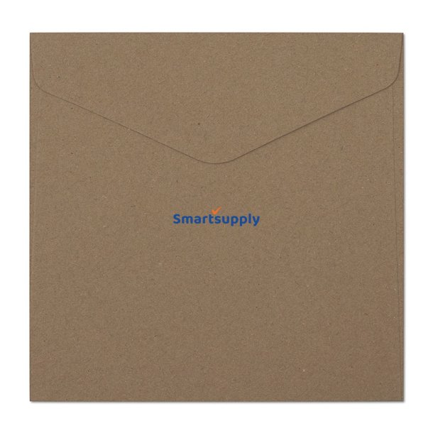 Firkantede brune kuverter 10 stk. 160mm x 160mm