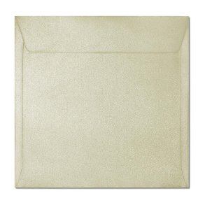 Firkantede cream shine kuverter 10 stk. 160mm x 160mm