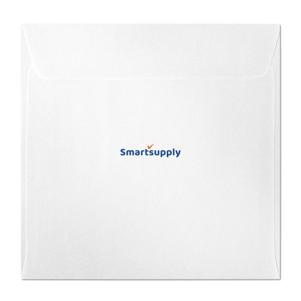 Firkantede diamond white kuverter 10 stk. 160mm x 160mm