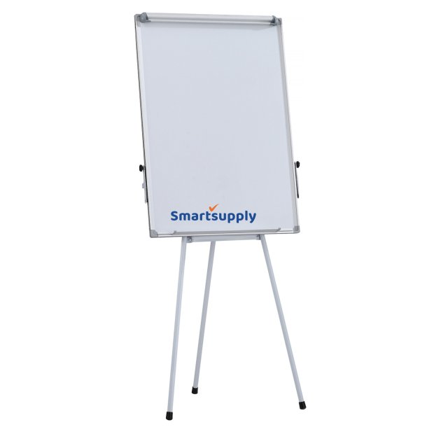 Flipover tavle med tre fod magnetisk 70x100cm