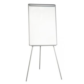 Flipover tavle trefod 70 x 102 cm magnetisk m. penbakke