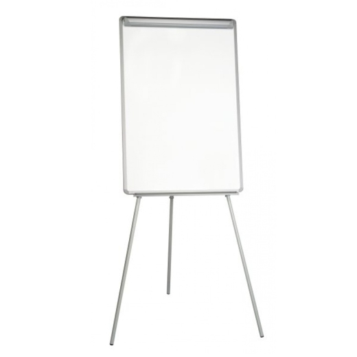 Flipover tavle trefod 70 x 102 cm magnetisk m. penbakke