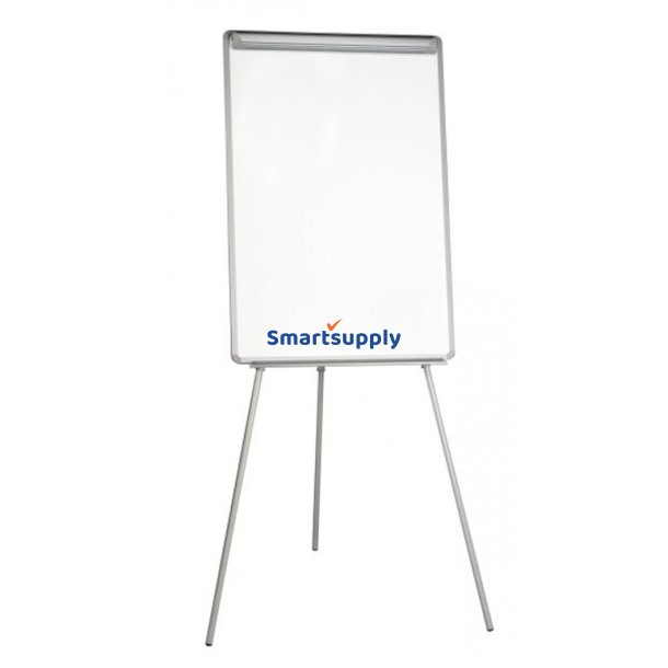 Flipover tavle trefod 70 x 102 cm magnetisk m. penbakke