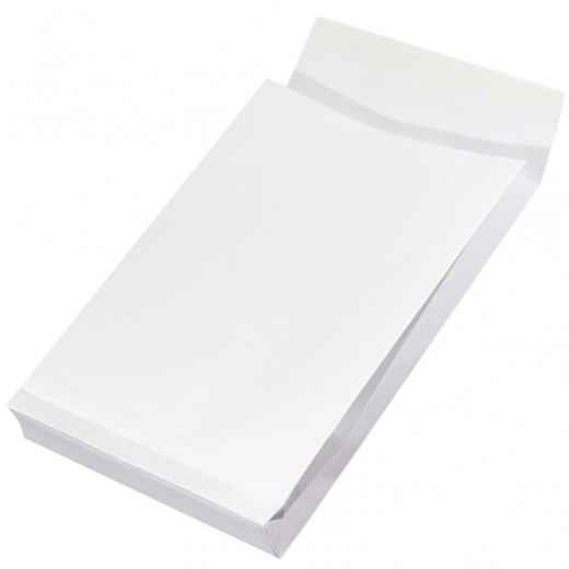 Forsendelsesposer 250 x 353 mm paper mailer hvid 250 stk