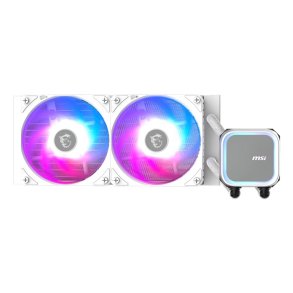 MSI MAG Coreliquid A13 240 WHITE Bundkort, Processor Alt-i-en vskekler 12 cm Hvid 1 stk