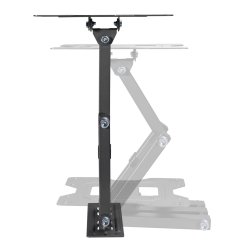 Maclean Tv-Skrm Vgmontering Universal Max Vesa 200X20 23"-43" 30 Kg Vipning Til Sm Tv'er