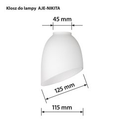 Activejet Lampeskrm Nikita