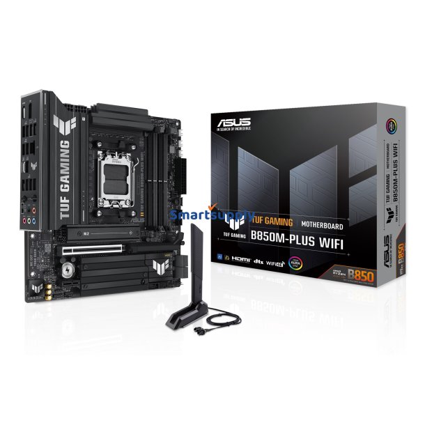 ASUS TUF GAMING B850M-PLUS WIFI AMD B850 Sokkel AM5 micro ATX