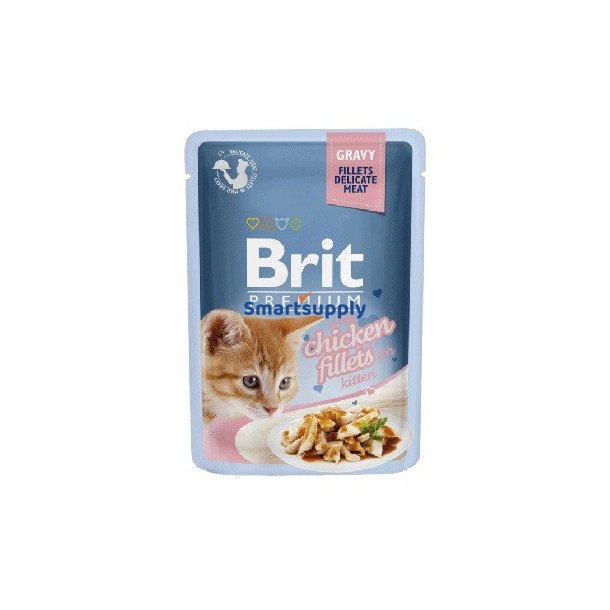 Brit Premium Med Kyllingefileter - Vdfoder Til Katte - 85G