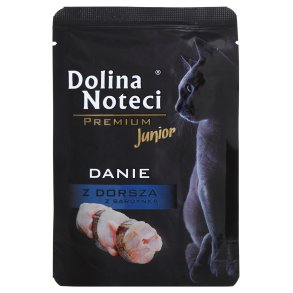 Dolina Noteci Premium Torsk og sardin - vdfoder til kattekillinger - 85g