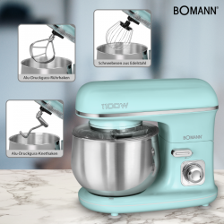 Bomann KM 6030 CB foodprocessor 1100 W 5 L Mintfarve