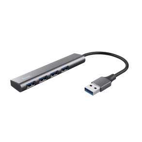 Trust Halyx USB 3.2 Gen 1 (3.1 Gen 1) Type-A 5 Mbit/s Sort, Gr